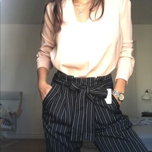 NWT paper bag trousers